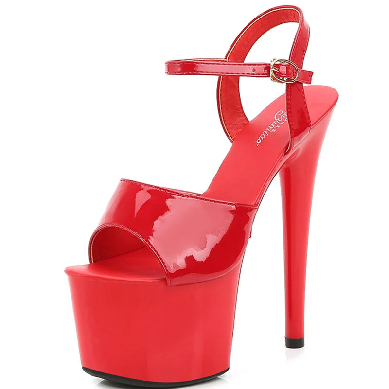 Pole Dance Shoes Stripper High Heels Women Sexy Show Shoes Sandals ...