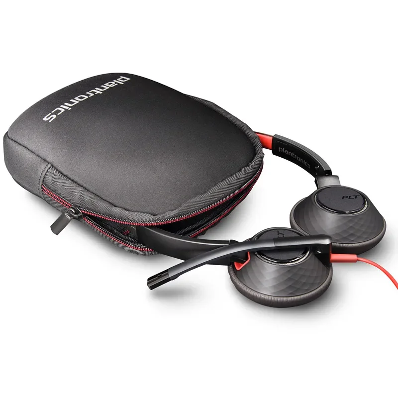 Original Blackwire C5220 USB-A 3.5mm Headset, Binaural Wired PN: 207576-01 C5200 Series Noise Canceling Headset 5