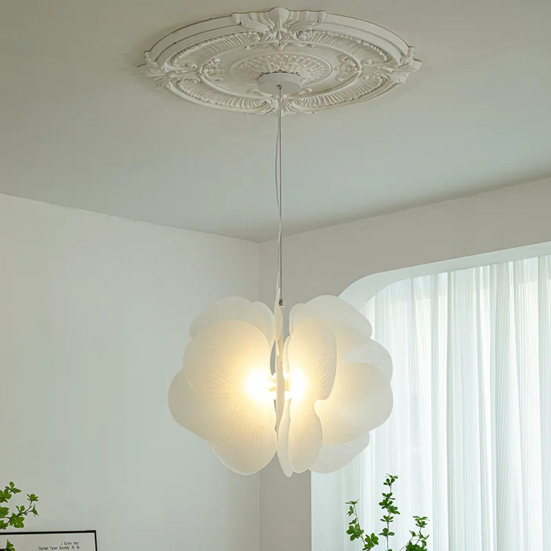 

Acrylic Chandelier Home Decorations Lustre Fixture Nordic LED G9 Pendant Light Butterfly Hanging Lamps For Living Room Bedroom