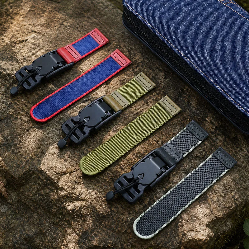 Enhanced Suunto Sports Watch Strap | Quick Release Breathable Nylon Wristband