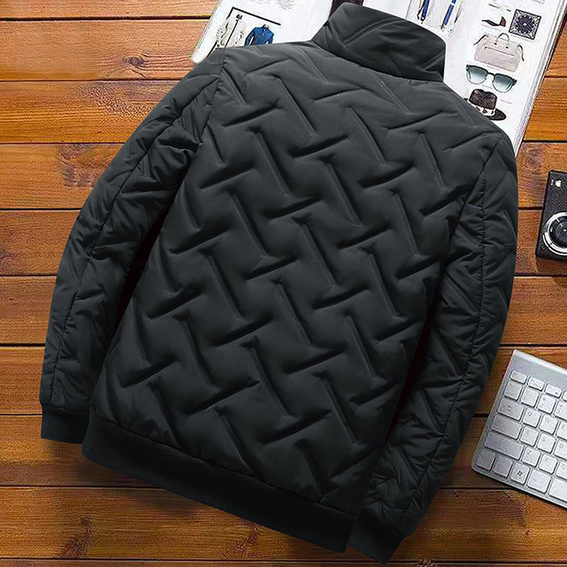 Men's Jacket Stand Collar Parka Winter Down jacket Thick and Warm Jackets men business leisure coat Street Wear