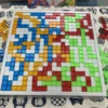 Children Intellectual Puzzle Strategy Board Educational Toys Colored Squares Game Kids Family Party Indoor Desktop Jigsaw Games 4