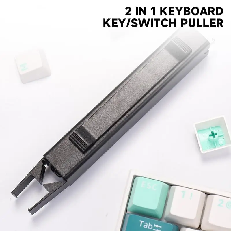 2 in 1 Switch Puller Keycap Puller Key Switch Keycap Puller for Mechanical Keyboard Gaming Keyboard Switches DIY Cleaning Tool 2