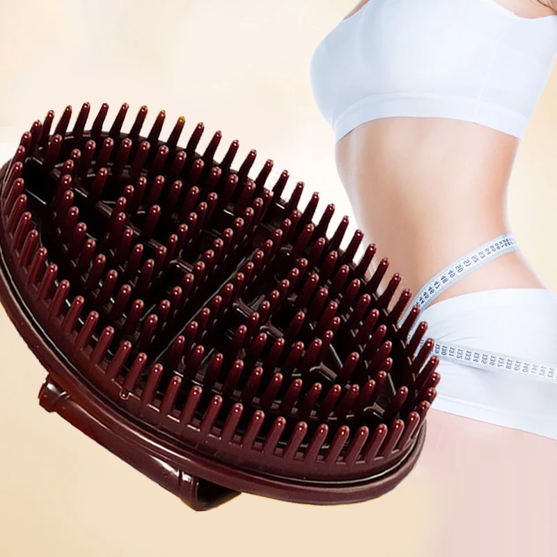 

Body Massager Brush Gua Sha Scraping Board Massage Brush Scraper Anti Cellulite Slimming Relaxing Scrub Massager