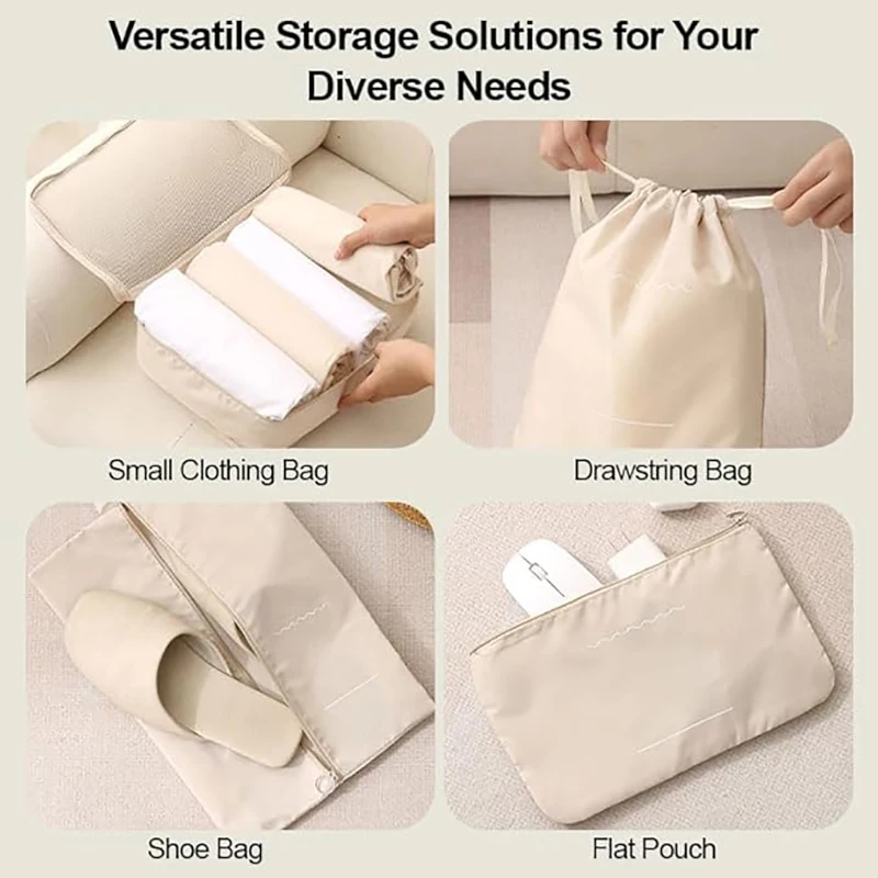 Travel Packing Cubes Set 6