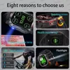 New 2.01-inch Outdoor Men Smart Watch 3ATM Waterproof 600Mah Battery Compass LED Flashlight Bluetooth Call Smartwatch For Xiaomi 6
