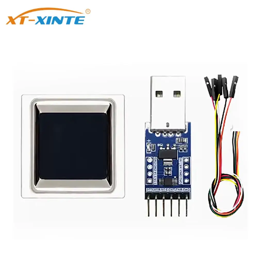 

Fingerprint Identification Module ZW0608 Square Semiconductor Capacitive Fingerprint Capture Sensor Switch TTL Serial Protocol