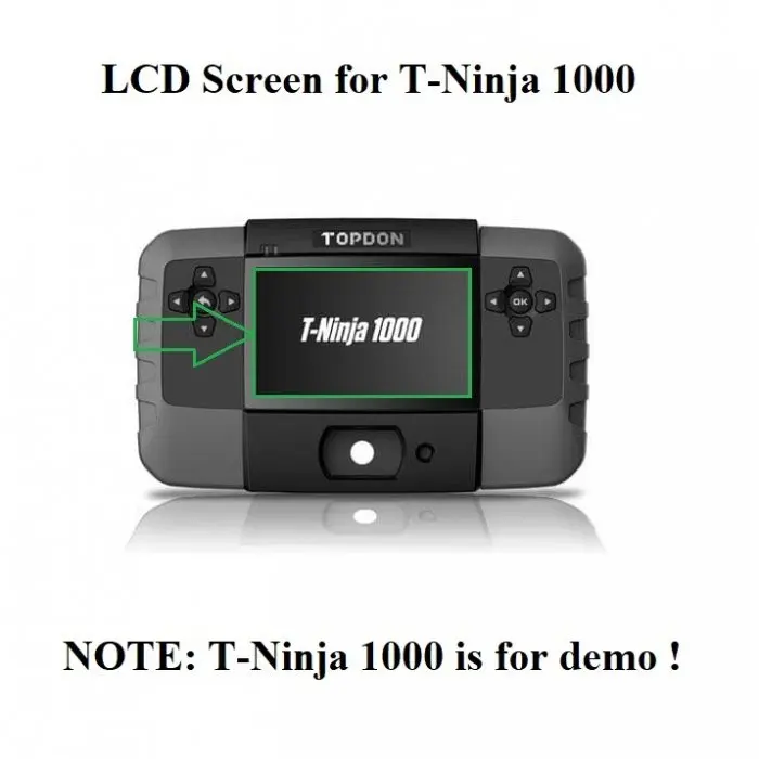 Tela Lcd para Topdon Artidiag 100 Scanner Topdon T-ninja 1000 Programador Chave 50 em - Imagem 2