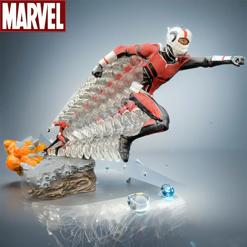 

New Marvel Comics The Avengers Iron Man Studio Ant Man Action Figure Model Toy Resin Material Collection Ornaments Holiday Gift