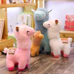Lalafanfan juguetes de peluche de Alpaca para niños y niñas, peluches Kawaii suaves, decoración de habitación, regalos de cumpleaños