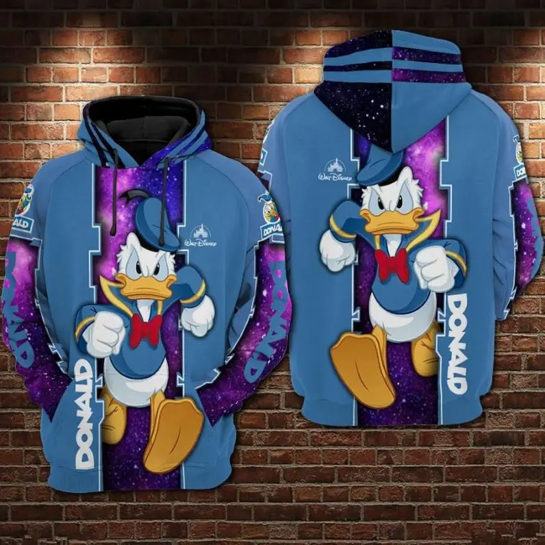 

Donald Duck Movies Disney Print 3d Zip Hoodie