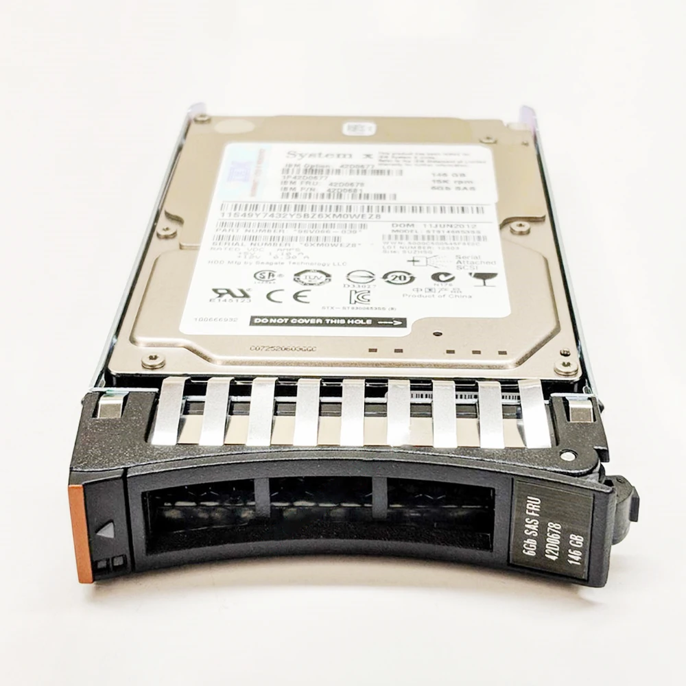 IBM ϵ ũ X3650 X3550M2 M3 M4 42D0677 42D0678 146G 15K SAS 2.5 ġ ϵ ̺ HDD