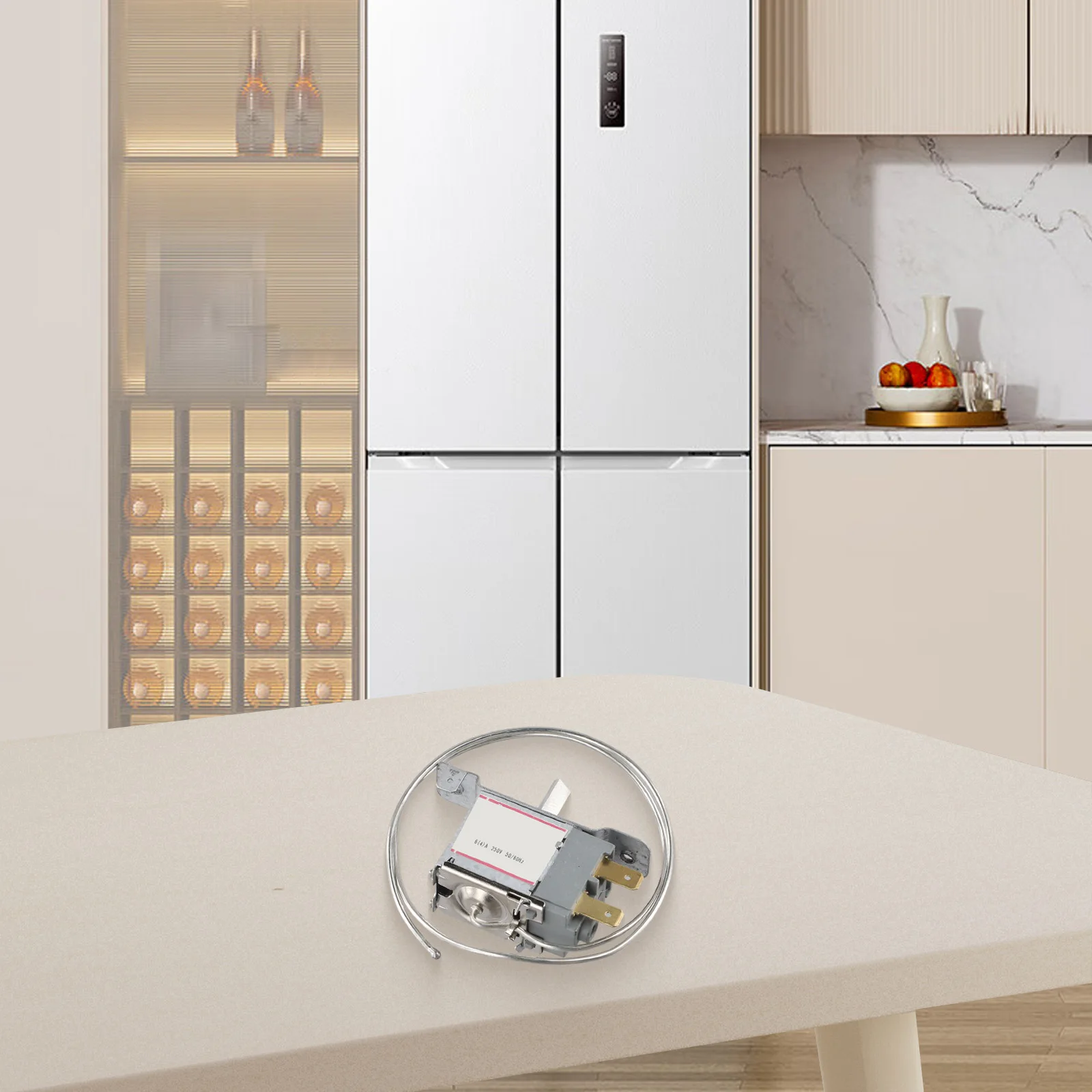 Description Picture 5 of itemWPF21-EX Refrigerator Thermostat 50cm Probe Length Easy Manual Controls Plastic Material Refrigerator Temperature Control