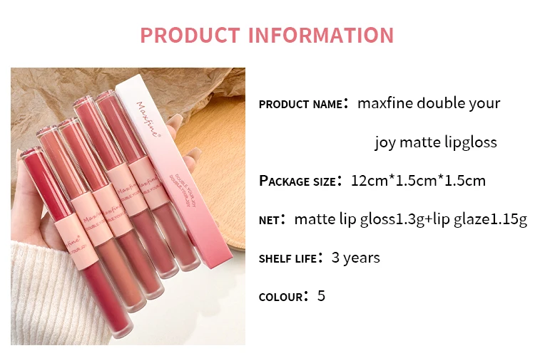 Matte Mirror Double Ended Lip Gloss 10
