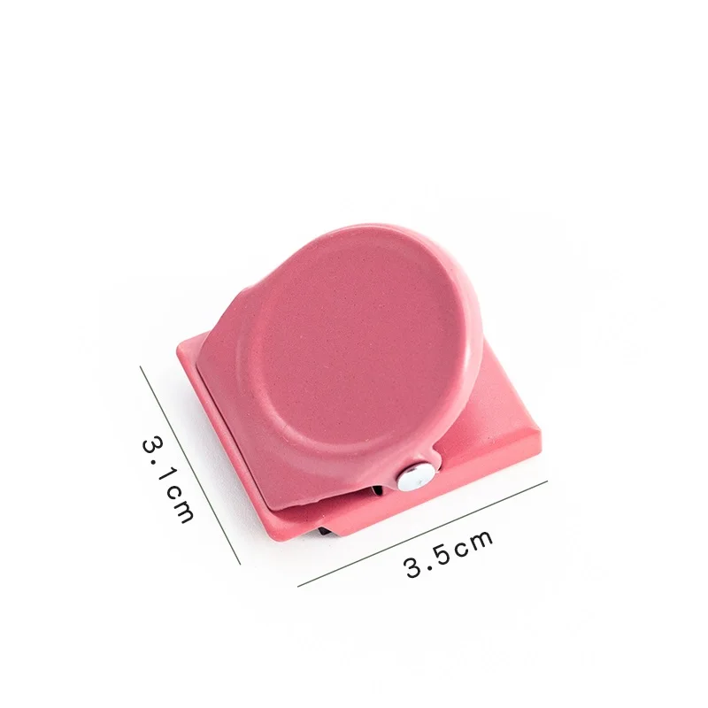 1pcs Mini Magnet Clamp Multi Color Magnetic Paper Clip for Fridge File Index Photo Memo Office School A7127 paper clips metal clamp clips