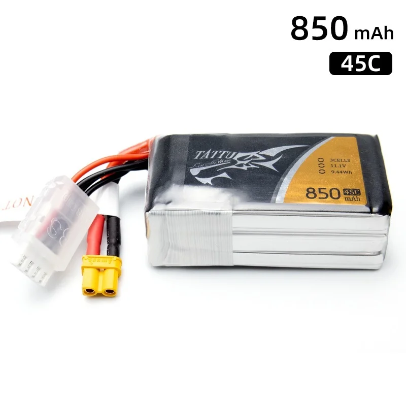 

ACE TATTU 3S 11,1 V 850mAh 45C Lipo аккумулятор для FLY WING FW200 Запчасти для радиоуправляемого вертолета