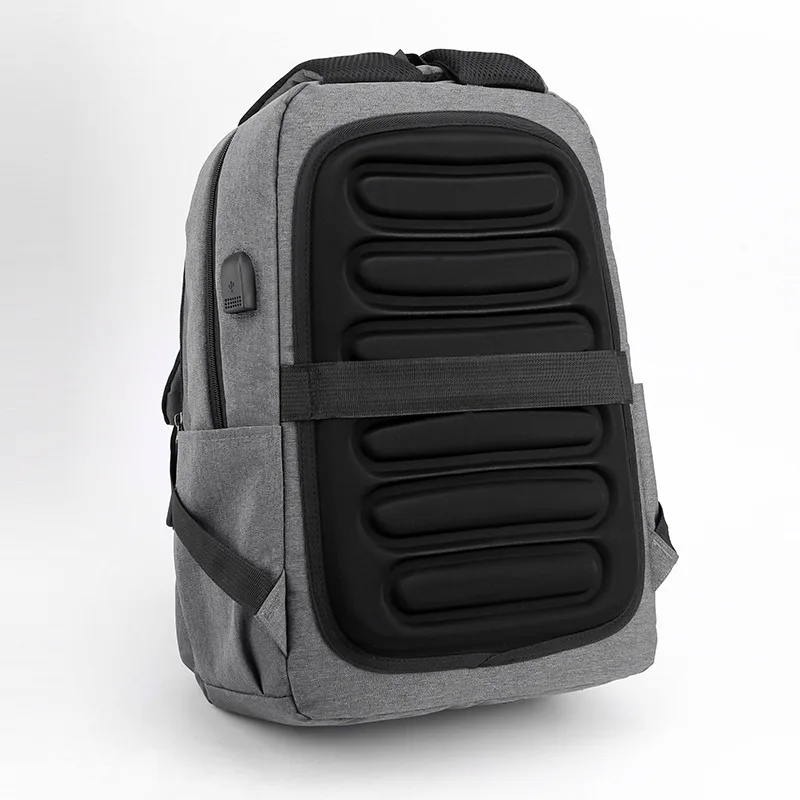 Men Backpack 15.6 inch Laptop Backpack Waterproof USB Charging School Bags Large Capacity Business Travel Bag 3