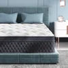 12 Inch Hybrid Memory Foam Mattress in a Box, Pressure Relief, Pocket Springs for Motion Isolation, Medium Firm Support 1