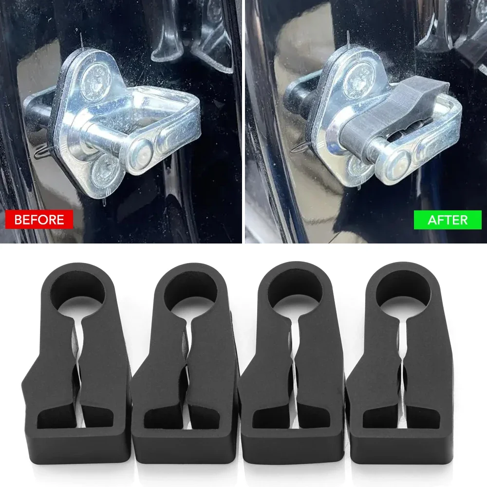 Sound Damper Door Locker For GMC Yukon For Chevrolet Tahoe 2007&ndash;2014 Rattling STOP Soundproof Screaks Deaf Seal Deadener