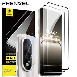 Oleophobic Anti - Glare Tempered Glass Screen Protector - 2 Screen 1 Lens