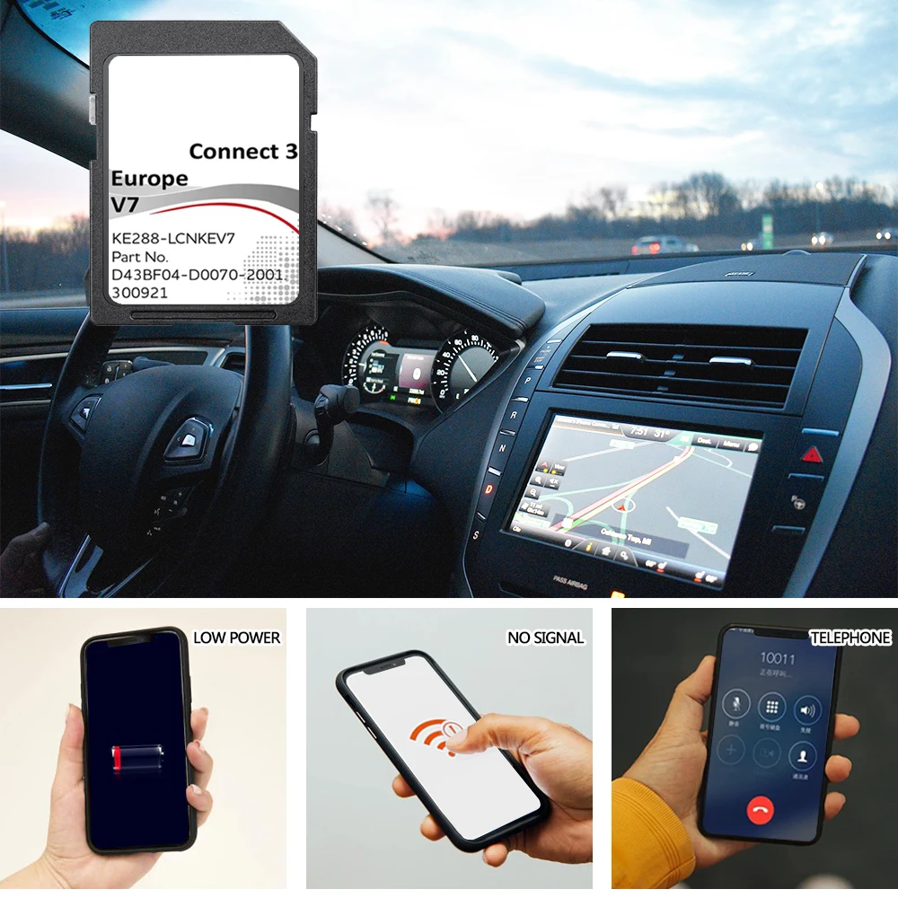 Nissan Connect 3 SD Kaart V7 Navigatie Update 2022-2023
