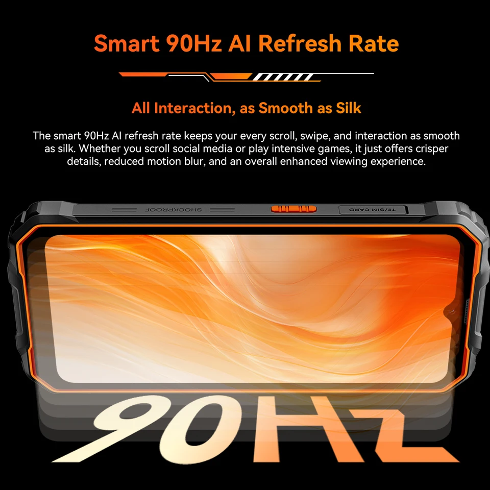 Blackview OSCAL MARINE 2 AI Smartphone Android 15, 6.56'' HD+