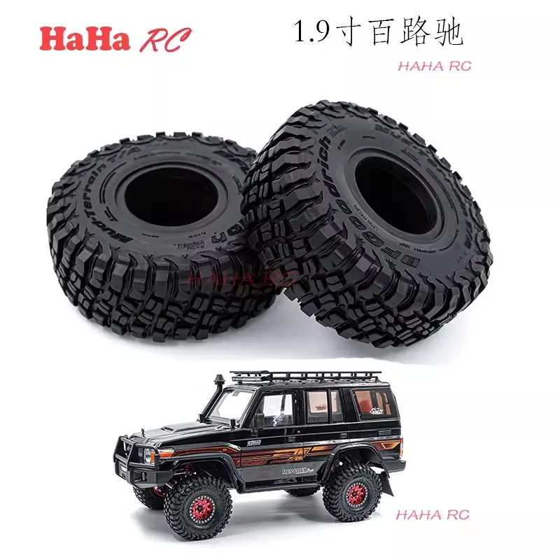 Pneus 1.9 pouces 116x47mm pour RC Crawler 1/10 - Lot de 4