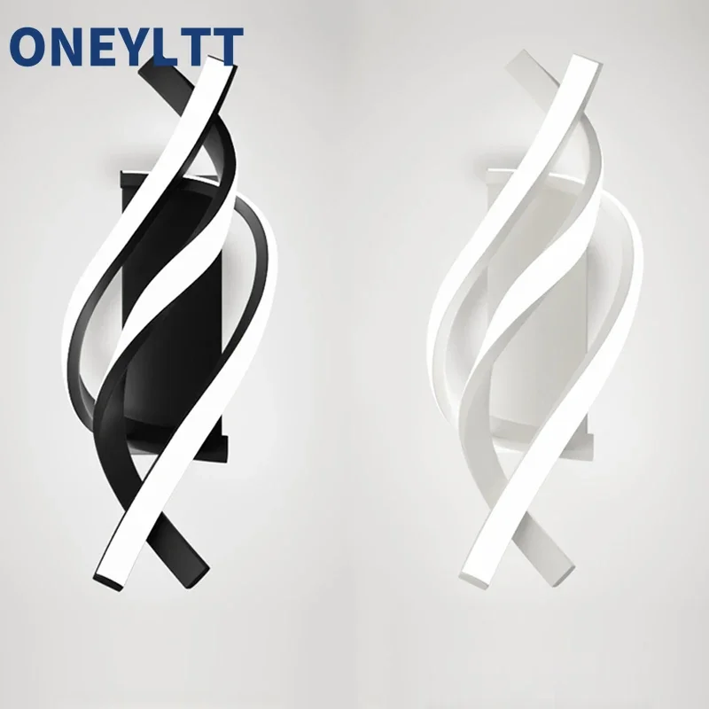 LED 벽 램프, 미니멀리스트 화이트 룸, 침실, 침대 옆 벽 램프, 맞춤형 및 창의적인 계단 및 복도 램프
