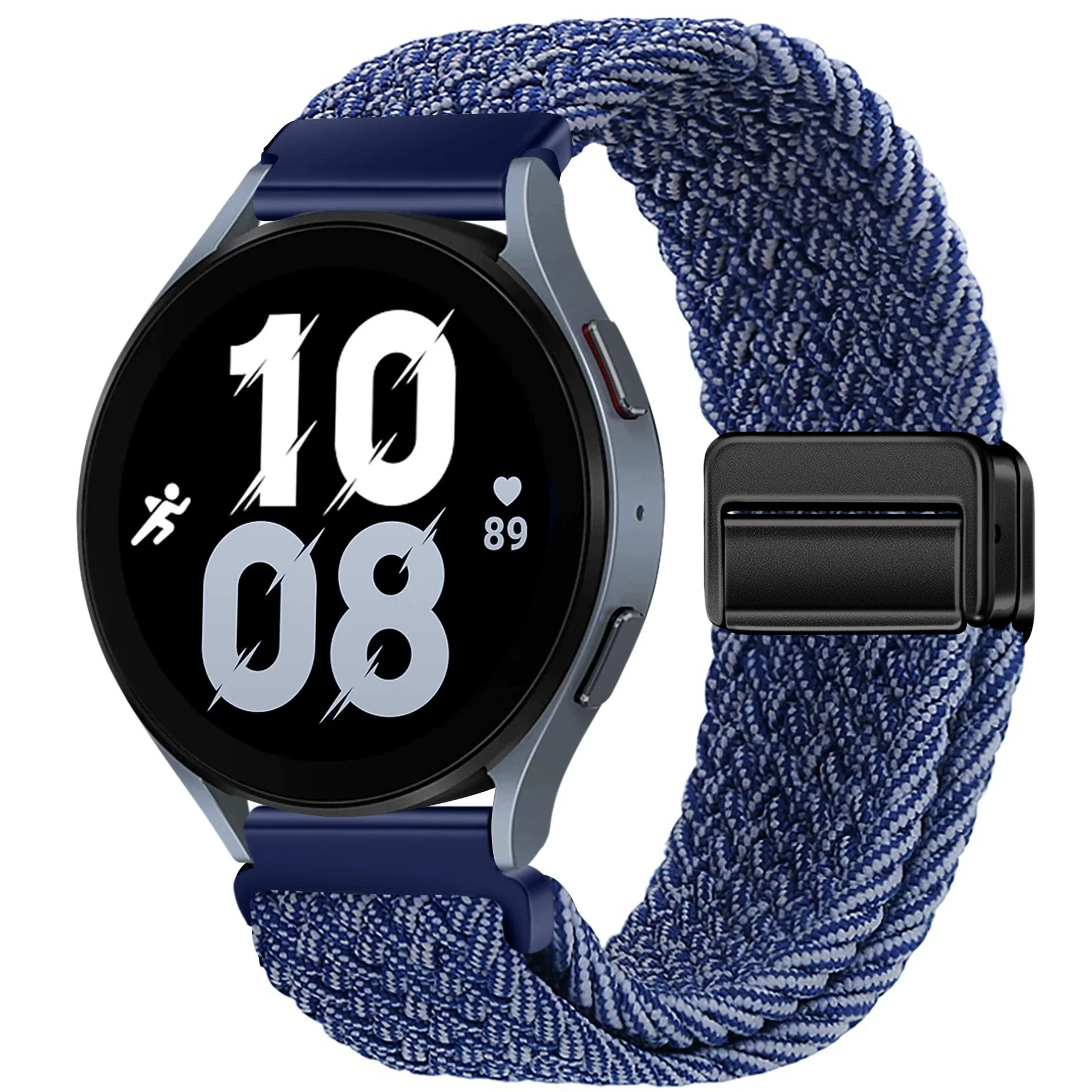 Magnetic Braided Loop Nylon Strap in 20mm/22mm