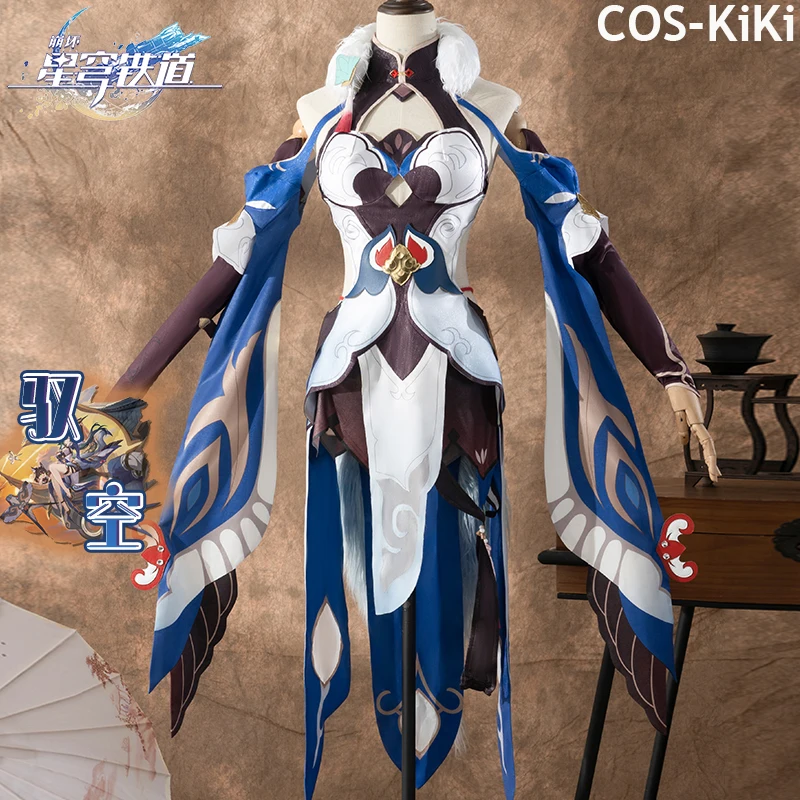 

Костюм для косплея COS-KiKi Honkai: Star Rail Yukong, костюм для косплея, Сексуальное Милое Платье на Хэллоуин, женский костюм для ролевой игры