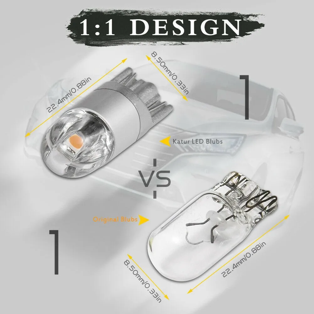 10Pcs ڵ ̵  Ʈ   T10 194 168 W5W 3030 2 LED SMD  ڵ ȣ   12V  16V