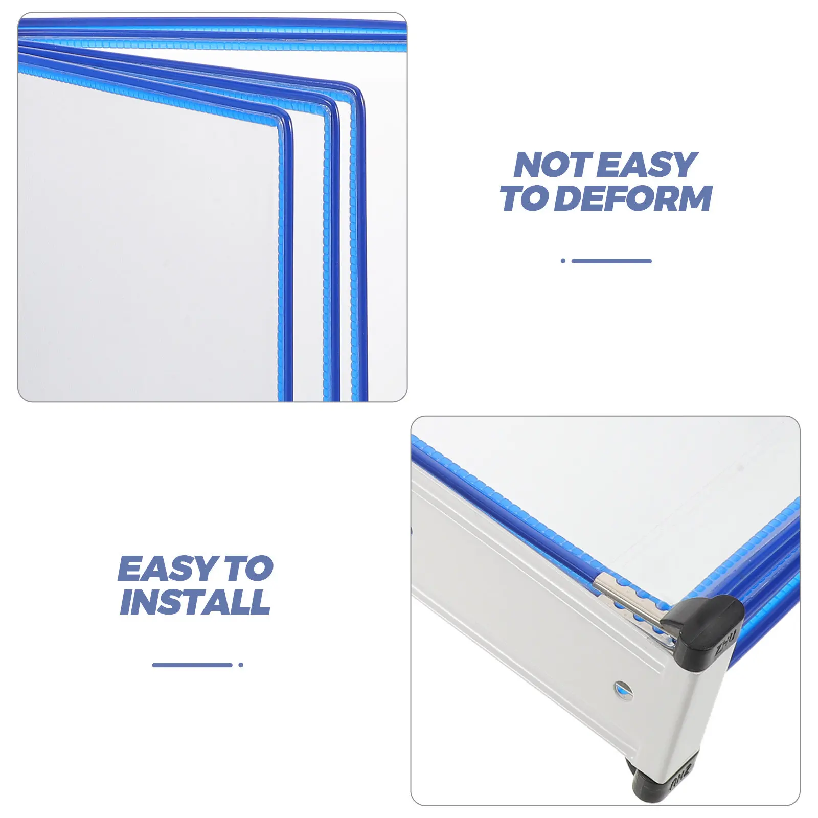 벽걸이형 문서 디스플레이 랙 5 패널 양면 사무실 바인더 정리함 참고 디스플레이 시스템 학교 사무실