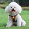 Small Medium Dogs Harness Vest Walking Traction Rope Reflective Straps, Soft Mesh Harness Breathable Pet Supplies 6