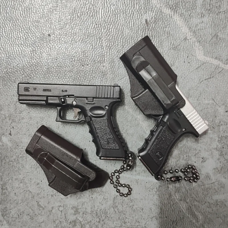 Alloy Empire 1:3 G34 TTI Pistol With Holster Mini Toy Gun  Model Keychain Assemble Disassemble Pistols Adult Kids Gift 4