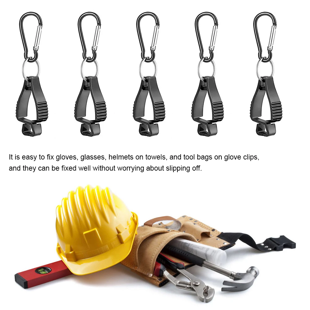High Quality 1pc Safety Glove Holder Glove Clip Hanger Plastic Working