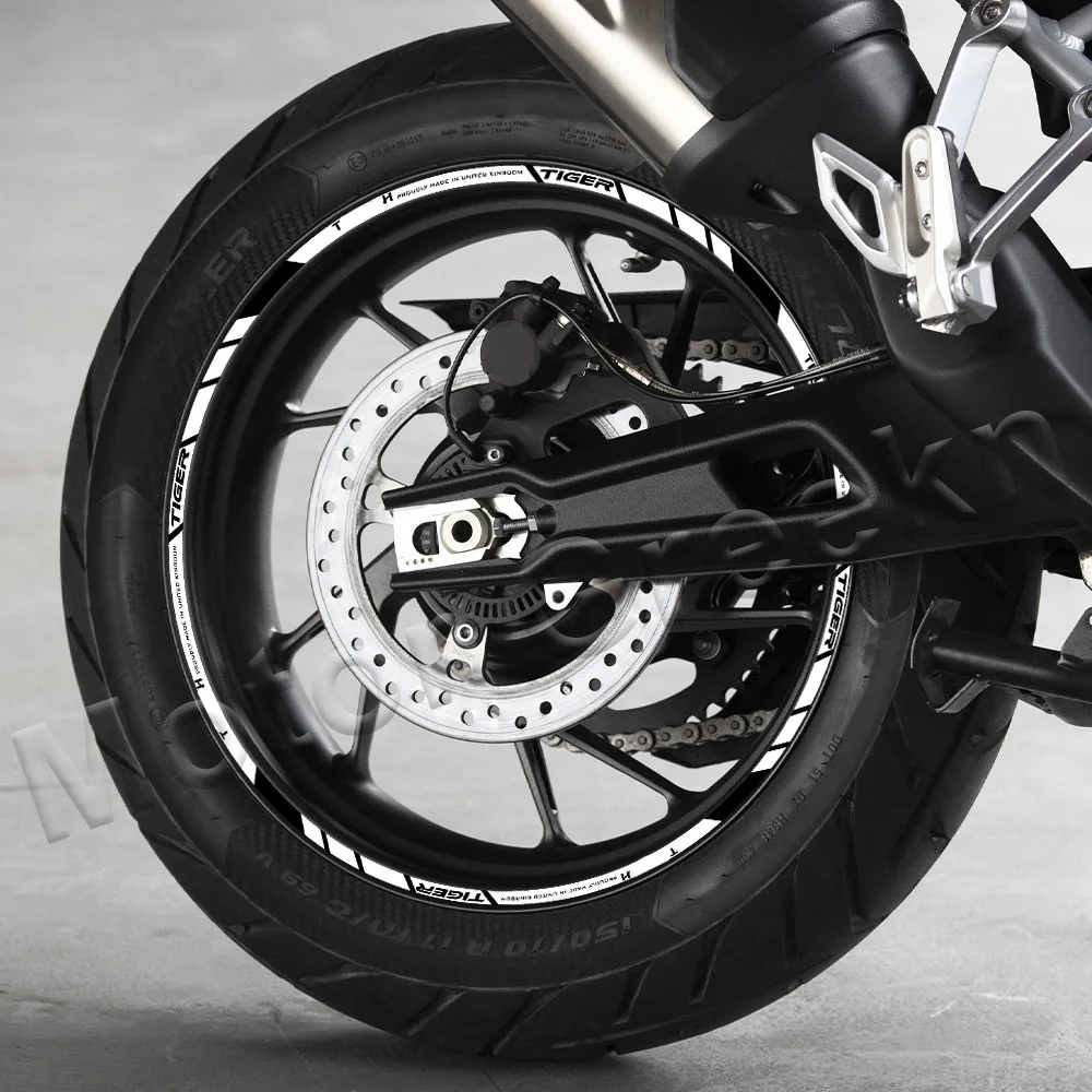 오토바이 휠 스티커 림 스트라이프 데칼 액세서리 Tiger Explorer XR 800Xc Xca Xcx 900 Gt Rally Pro Gt 850 Sport