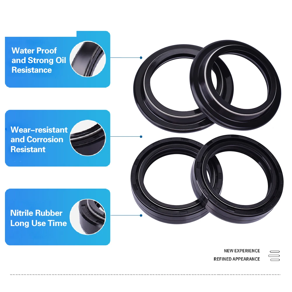 

41x54x11 Front Fork Oil Seal 41 54 Dust Cover For Honda CB500 CB500F CB500X CBF500A CBR500R XR500 XR500R CB XR 500 CB600F 599