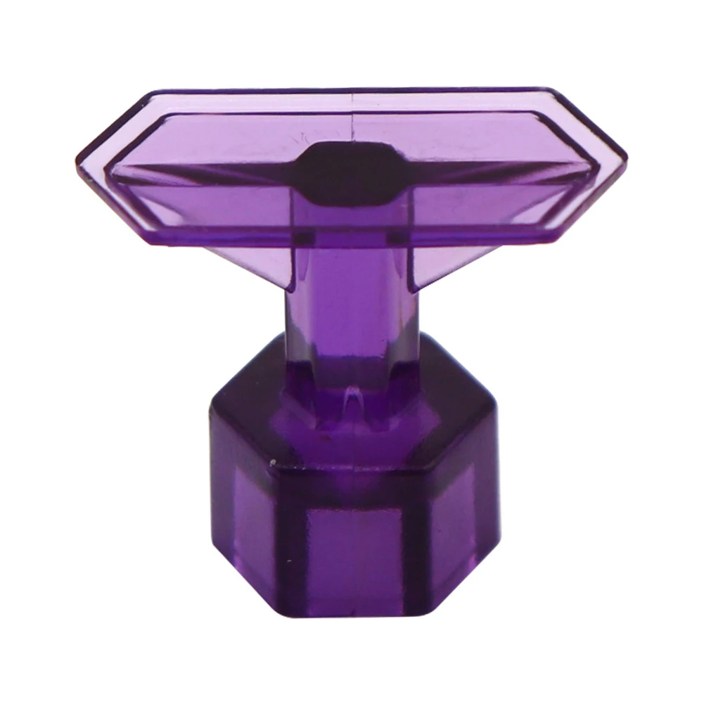 10 Pcs Purple Puller Tabs Paintless Dent Repair Tabs Glue Pulling Tabs Kit For Small Dent, Hail Damaged Dent Work With Puller