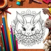 1pc Art Coloring Book 22 Page Coloring Books Gift For Birthday Party Relieve Stress Kill Time Graffiti Painting Drawing Art Book 5
