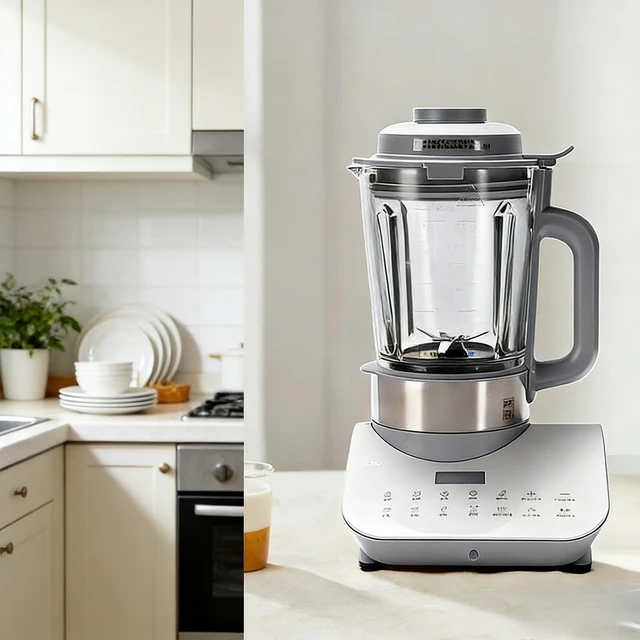 Mixeurs haute vitesse, chauffage domestique, cuisson automatique, petit appareil multifonction pour lait de soja, non silencieux 1