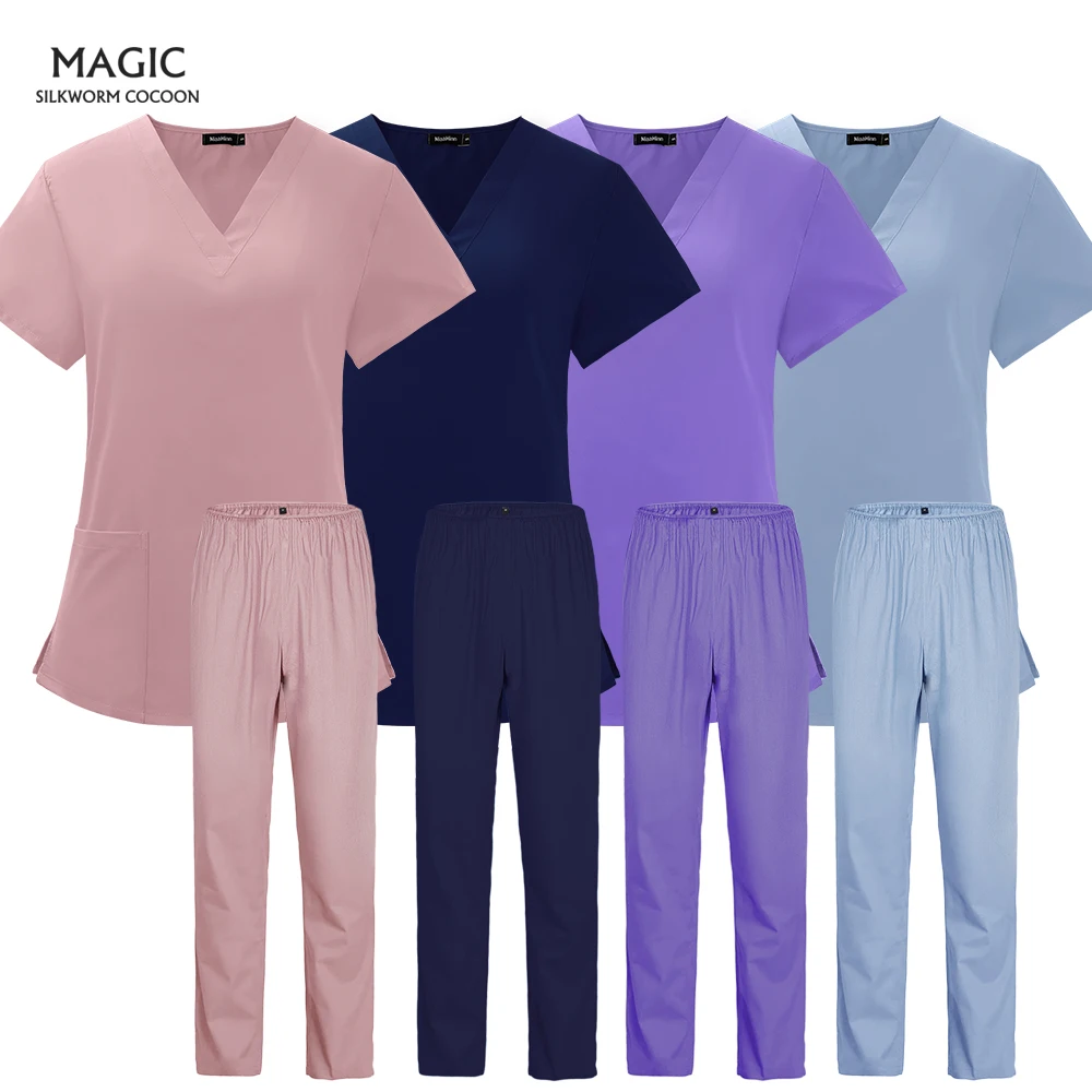 Pet grooming institution Scrubs set High Quality Spa Uniforms Unisex V