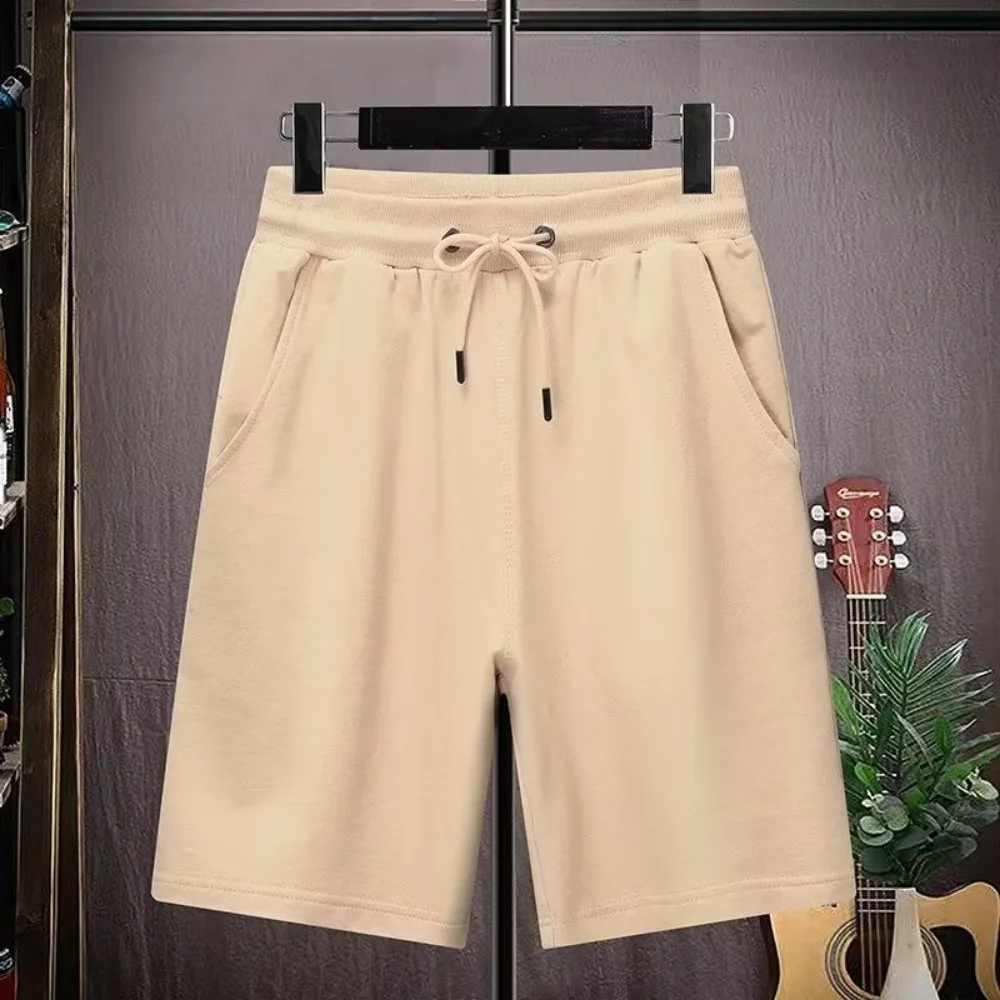 Invisible Open Crotch Outdoor Sex Pure Cotton Sports Shorts Men's Erotic Pants Loose Large Size Fashion Casual Trousers Summer