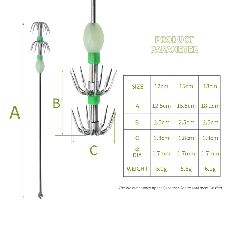 Umbrella Hooks Squid - Fishhooks - AliExpress