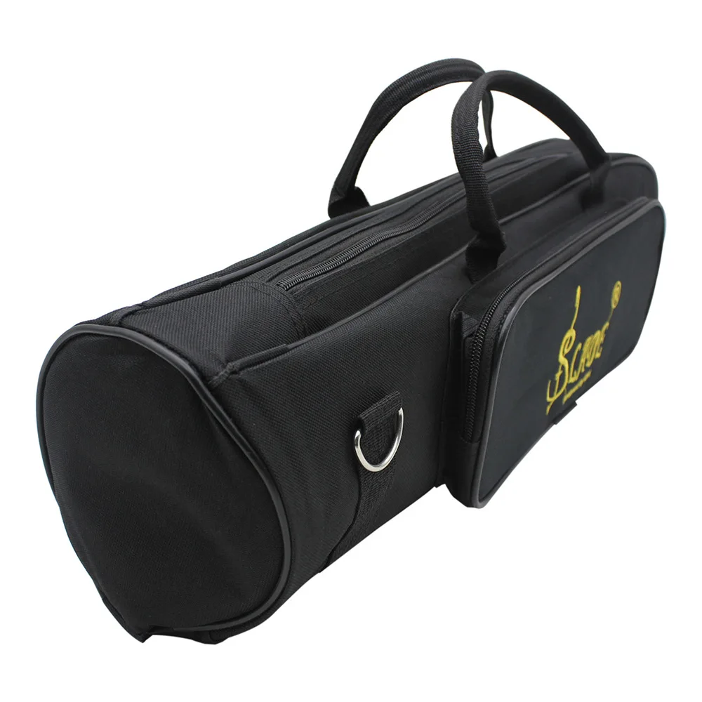 방수 옥스포드 천 트럼펫 운반 핸들 가방, 더블 지퍼 디자인, 황동 악기 액세서..