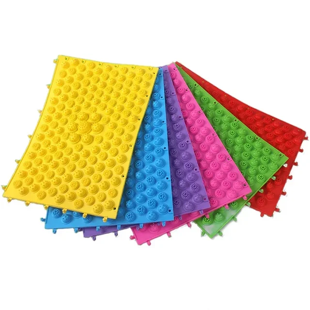 Acupressure Massager Mat Back Body Foot Cushion Pad Relieve Stress Pain Yoga Spike Mat Foot Spiky Massager Trigger Point 3