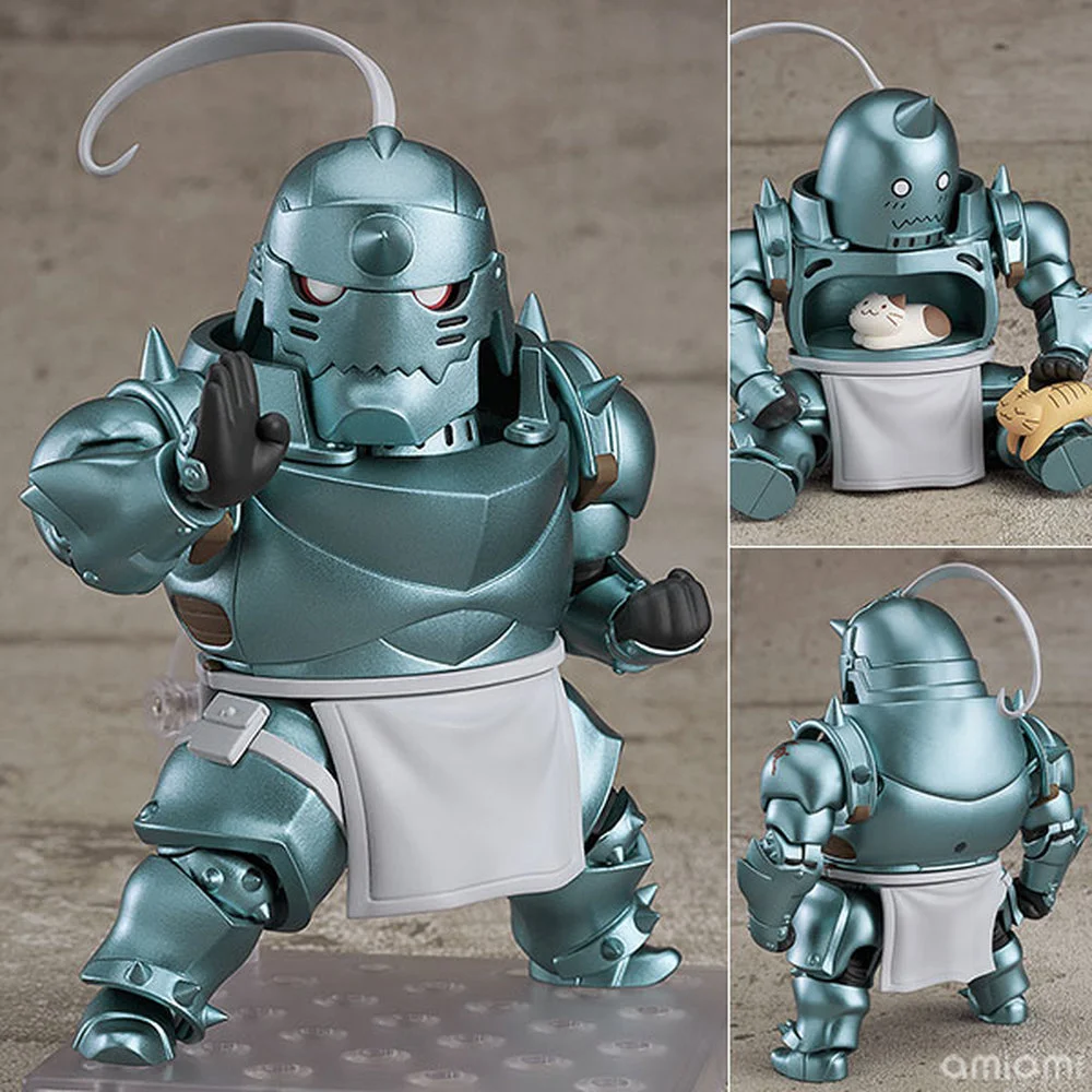 

100% Original Good Smile Nendoroid Alphonse Elric GSC796 Fullmetal Alchemist Anime Figure Model Collecile Action Toys