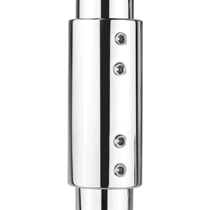 Boat Handrail Fittings Boat Handrail Pipe Fittings 180 Degree Flat Mouth Pipe Connector 316 Stainless Steel Elbow Tee Straight Rail Connector