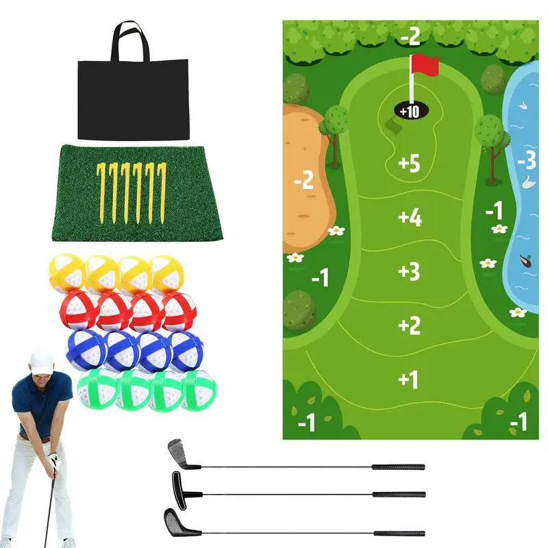 

Чип и палочка для игры в гольф, наборы для гольфа для мужчин, липкие моющиеся аксессуары для гольфа для мужчин, игры для гольфа для взрослых в помещении, развлечение и легкость