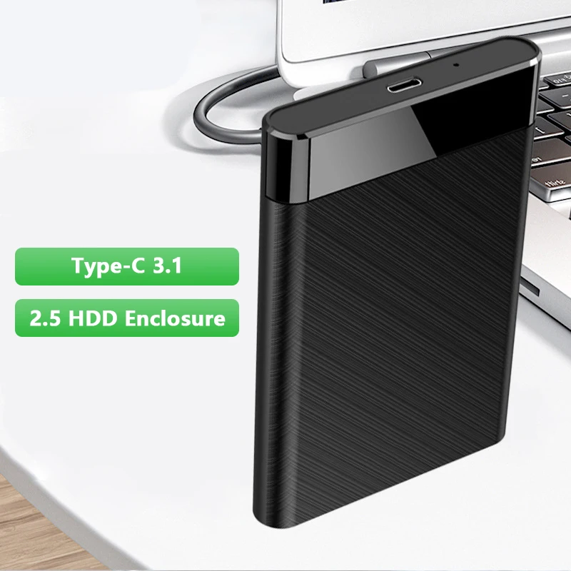 Uthai 2.5 Polegadas Ferramenta-livre Caixa de Disco Rígido Móvel Usb 3.1 Notebook Estado Sólido ou Disco Rígido Mecânico Ssd Hdd tipo de Gabinete c 3.1 - Imagem 4