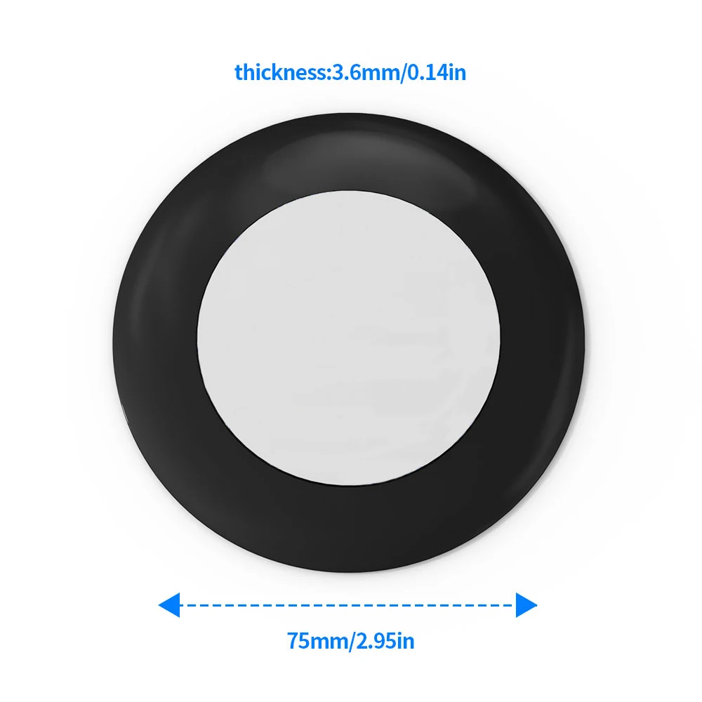 Accessoire Voiture Disques Adhésifs Pour Tableau De Bord Yianerm